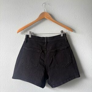 Boyfriend midi high rise shorts